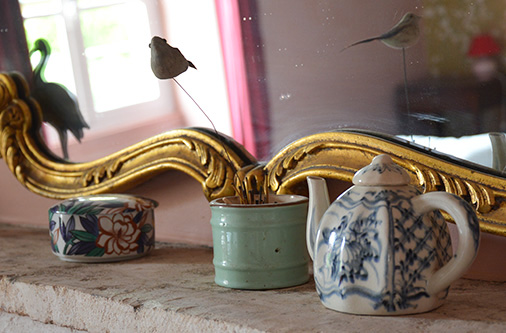 Photo de détail de décoration de l'Atelier des Sources