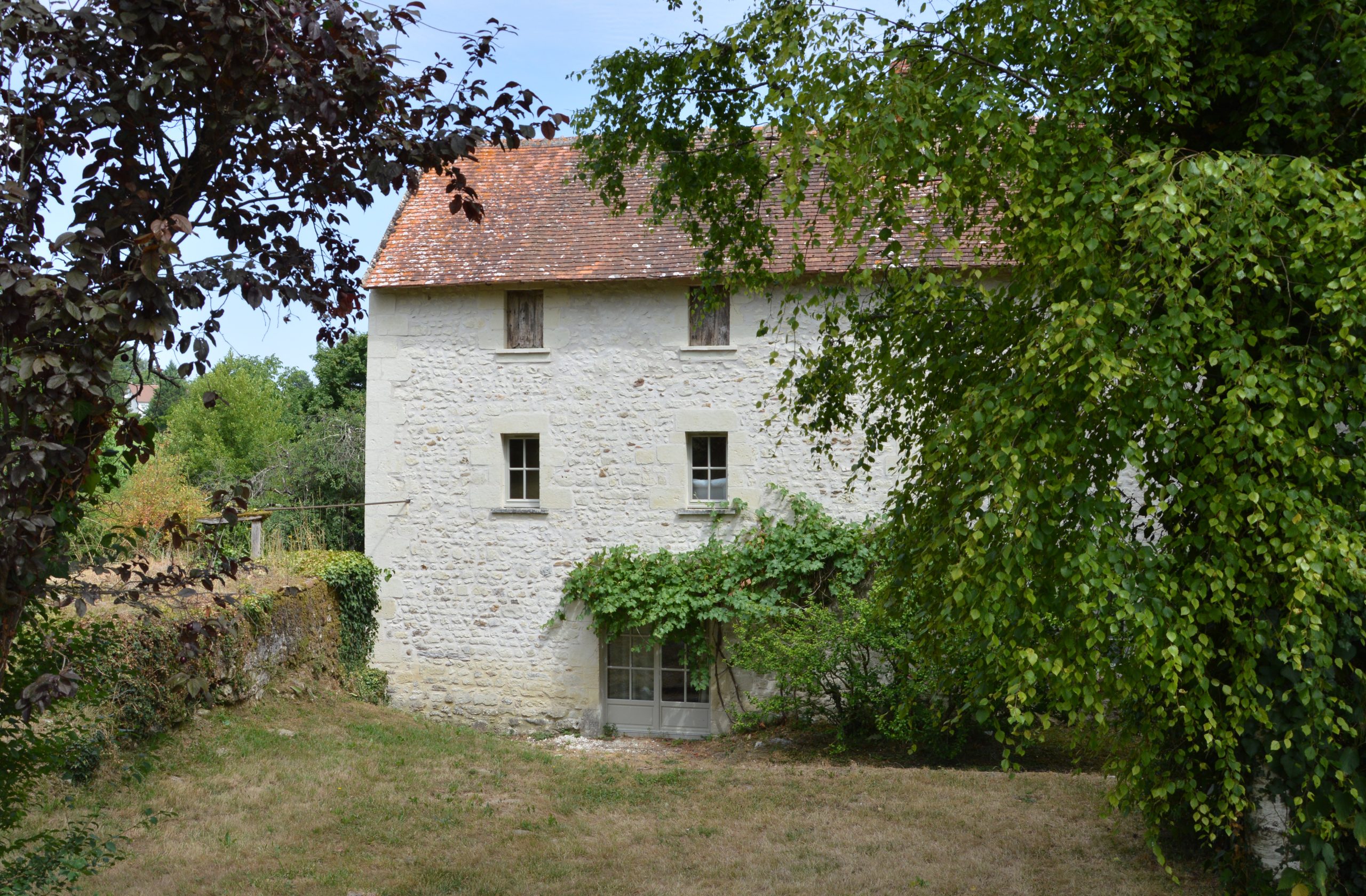 Photo d'une vue extérieure du Moulin de Gaudais